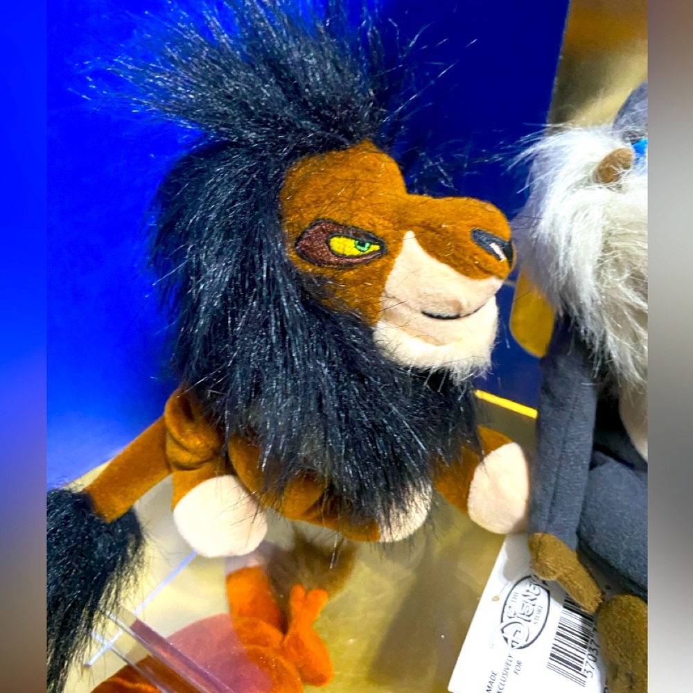 DISNEY EXCLUSIVE NWT VTG 1990s THE LION KING ORIGINAL BEAN BAG PLUSH SET OF 12 - Picture 12 of 16